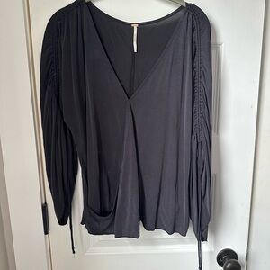 Elegant Black Women's Top